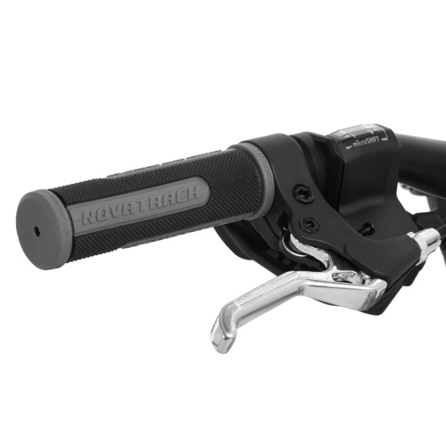 Велосипед Novatrack Prime 6.D 20" (2023), рама 10" (110-130 см), черный