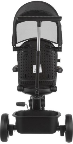 Велосипед трехколесный Slider Eva HM-618, складной, с ручкой управления (92-98 см), черный