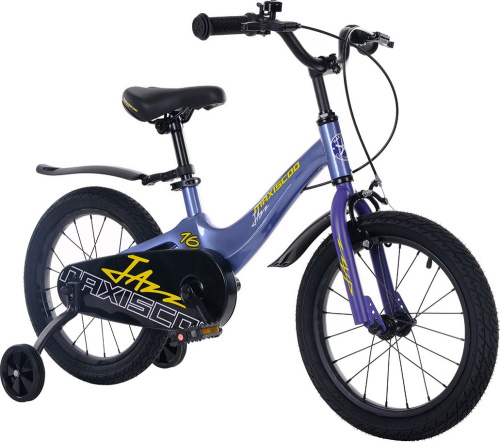 Велосипед Maxiscoo Jazz Стандарт 16" (2024) (98-110 см), синий