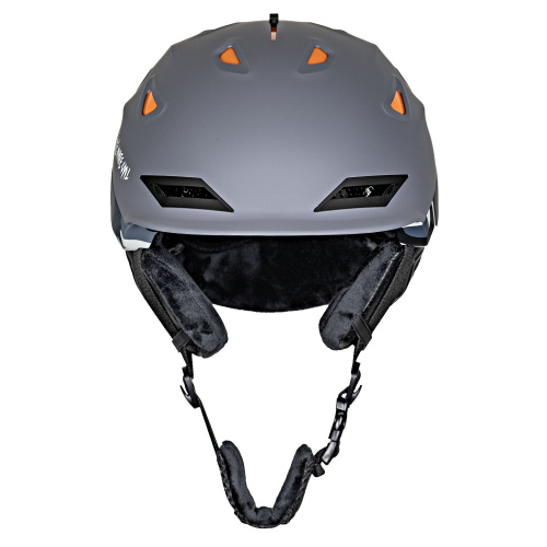 Шлем зимний White Owl MS-102, для катания на сноуборде/горных лыжах, серый