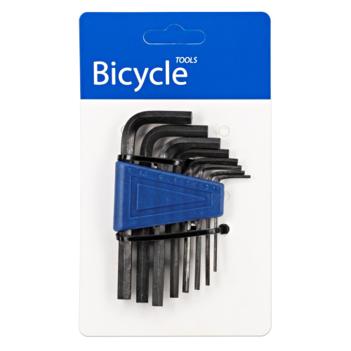 Набор шестигранников YC-623 в пластиковой кассете 1,5/2/2.5/3/4/5/6/8/10 (9 частей)