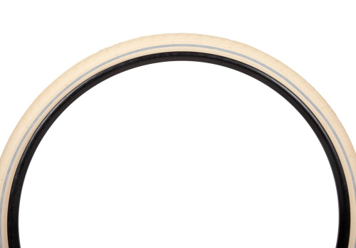 Покрышка Mitas Flash V66, 700x40c, ETRTO 42-622, светоотрожающая полоса, кремовый, бежевый