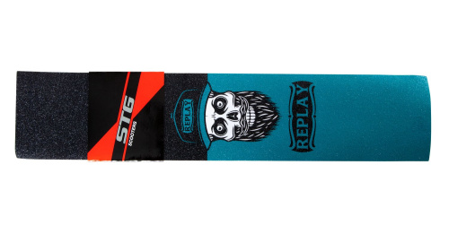 Шкурка для платформы трюкового самоката Novatrack Replay 110 PRO размеры 105*472мм