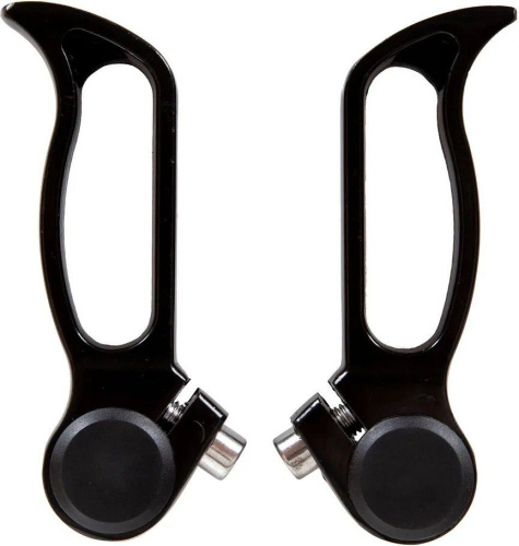 Рога на руль STG GR6258, алюминий, черный