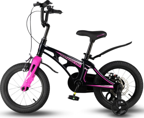 Велосипед Maxiscoo Cosmic Стандарт 14" (2024) (98-110 см), черный