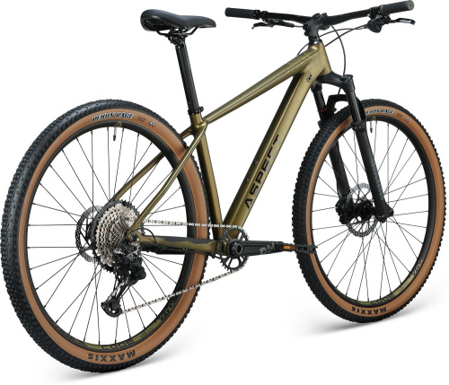 Велосипед Aspect AMP Expert 29 (2025), рама L (175-185 см), золотистый