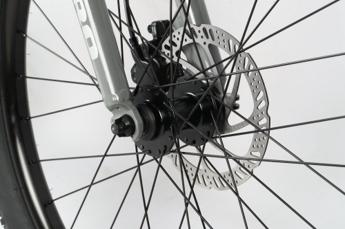 Велосипед Haro Flightline 24 Plus Disc (2025), рама 12" (130-155 см), серый