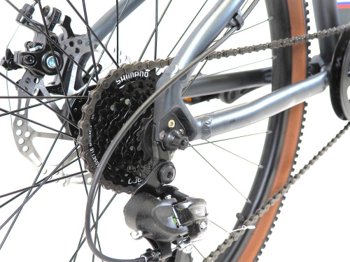 Велосипед Falcon Bike Shift 2.0 26 (2025), рама 14" (130-155 см), серый