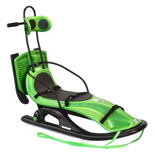 Санки KHW Snow Comfort, зеленый