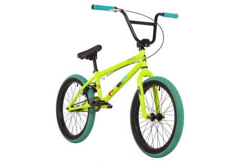 Велосипед Novatrack BMX Wolf 20" (2023), рама 21" (110-130 см), зеленый
