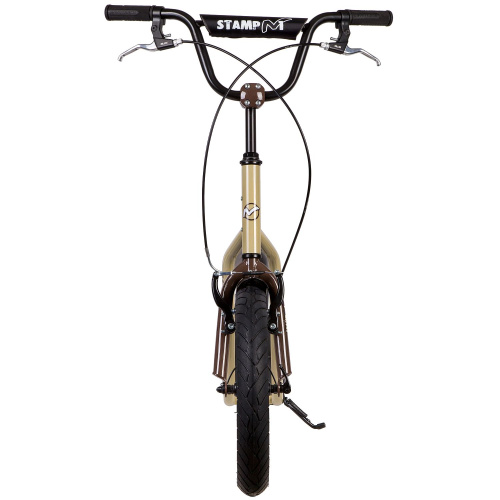 Самокат внедорожный Novatrack Stamp N1 16" (2018), бежевый