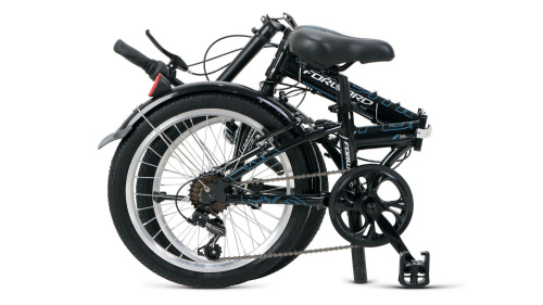 Велосипед FORWARD ENIGMA 20 2.0 (2021), черный