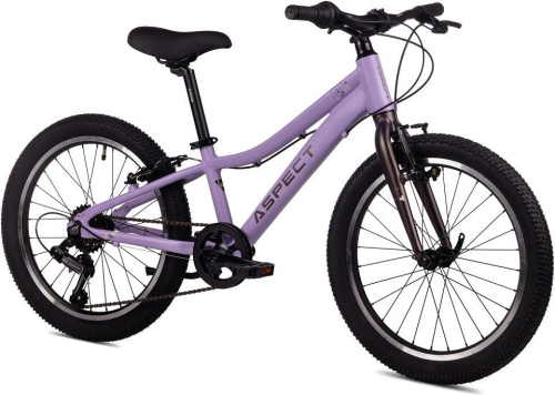 Велосипед Aspect Galaxy 20 (2024) (110-130 см), розово-фиолетовый