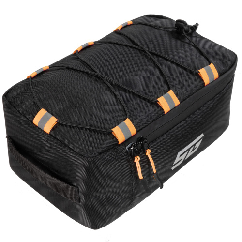 Велосумка на багажник STG модель FB-017, 28х17х12 см, черный-оранжевый